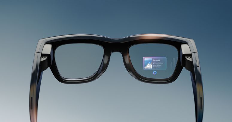 El expositor Meta Ray Ban.
