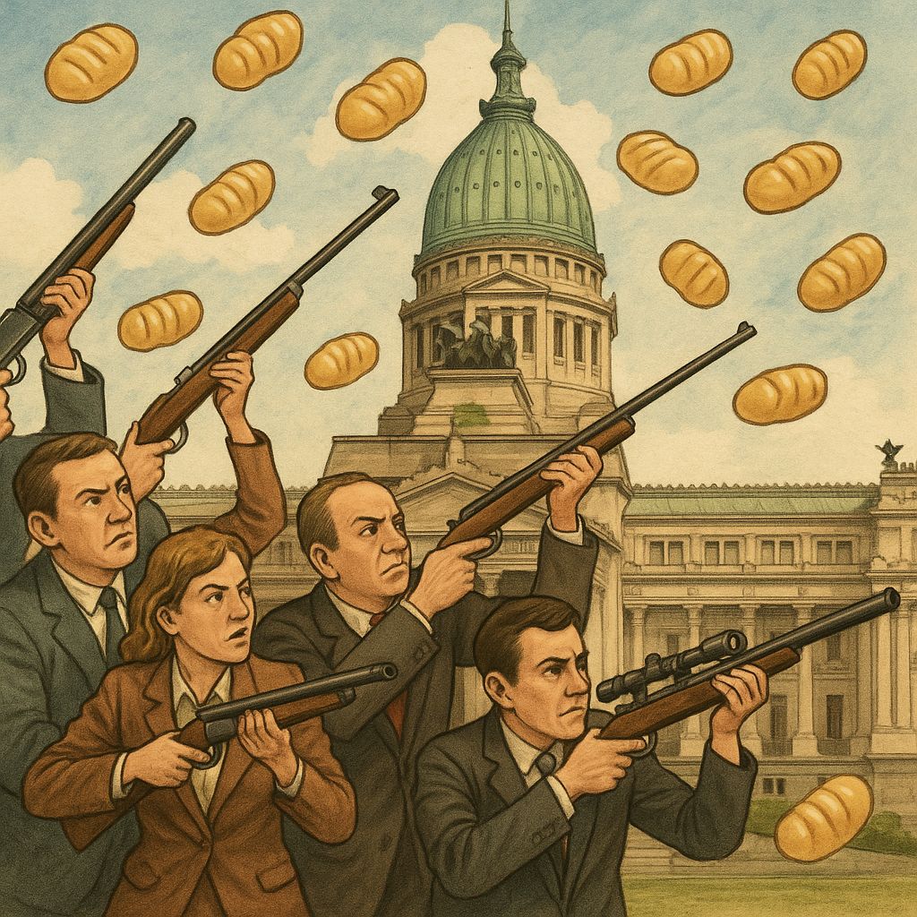 Con un bizzarro comic diseñado y algunos memes que la muestran como "Caza ñoquis", Villarruel busca ganar protagonismo en la ola libertaria