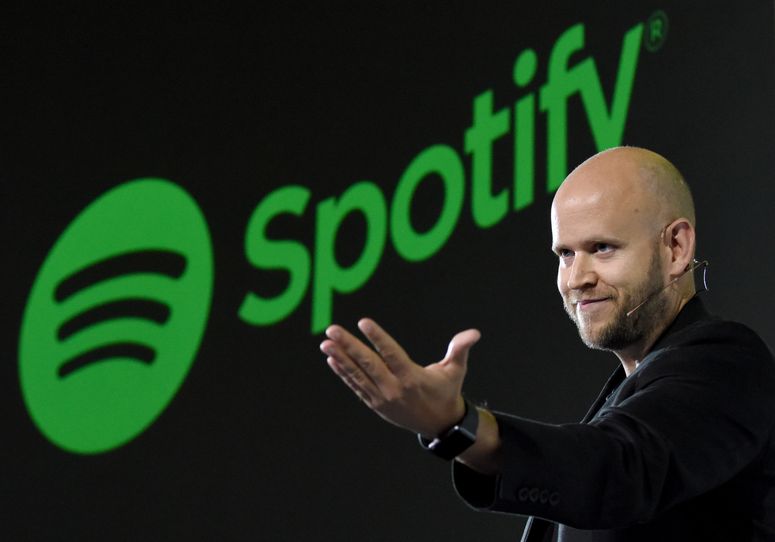 Daniel Ek, CEO de Spotify. 
