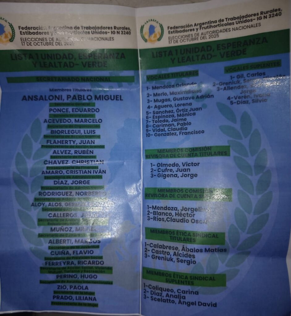 Ansaloni salió a robarle afiliados a la intervenida Obra Social de los Peones Rurales y se desató una guerra libertaria