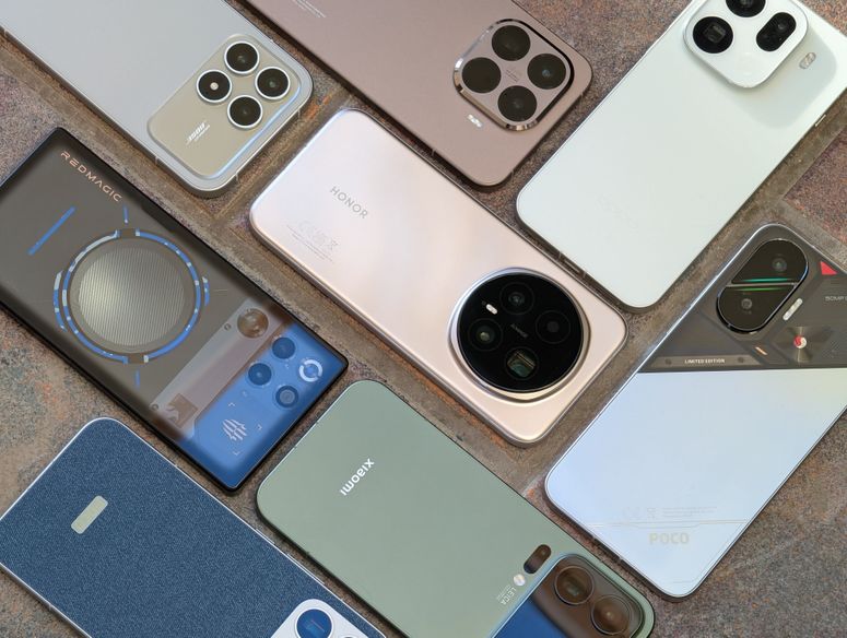 Diferentes teléfonos. 