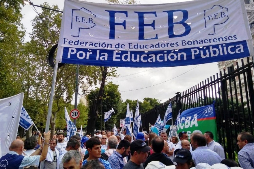 La paritaria docente bonaerense, entre la paritaria nacional, internas y elecciones sindicales