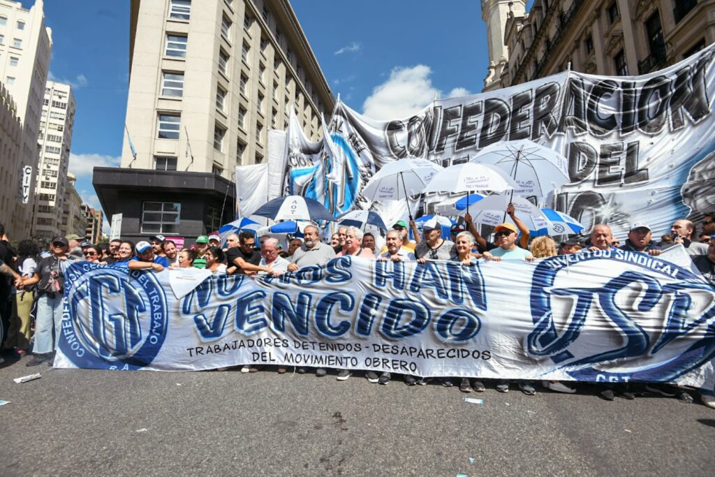 #24M La CGT ultima&nbsp;el armado de su pabellón de la memoria obrera en la Ex Esma